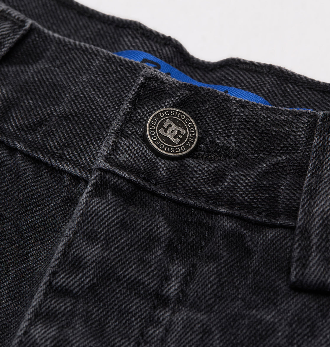Men's Baggy Denim Snake Print Pants - Image 4