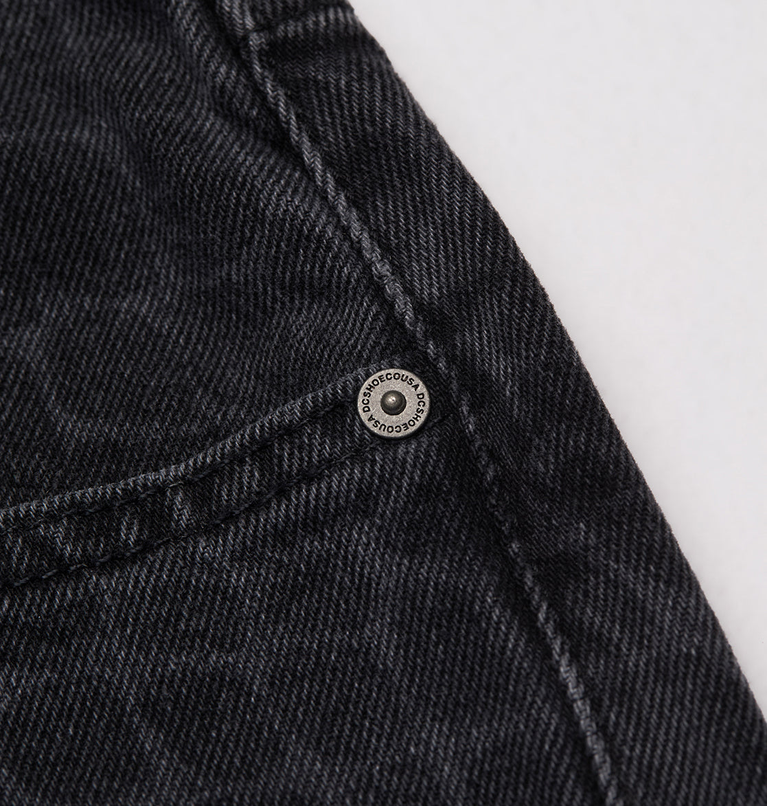 Men's Baggy Denim Snake Print Pants - Image 5