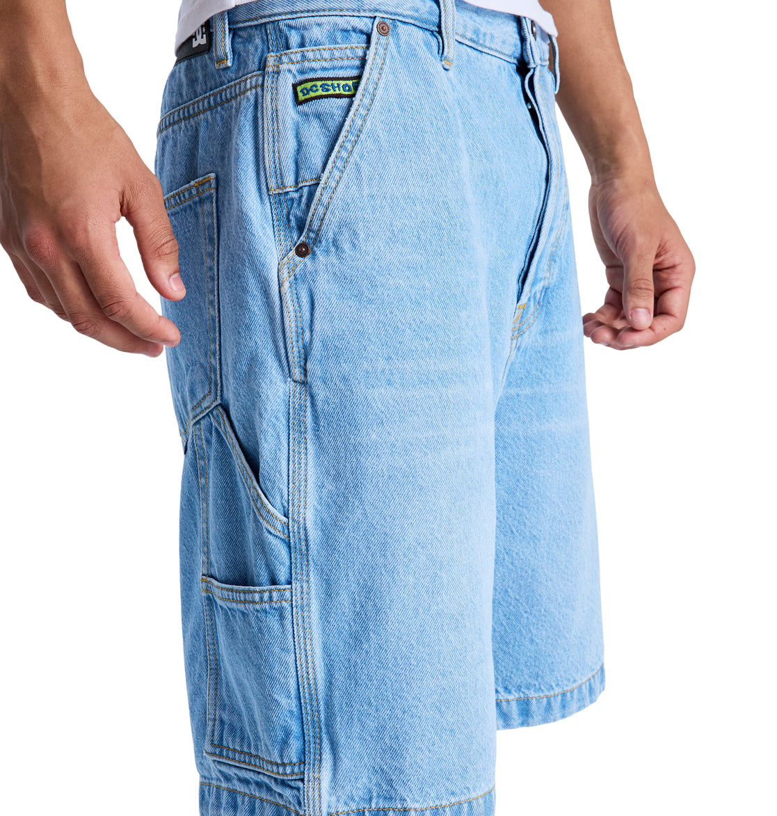 Men's Baggy Denim Carpenter Short - Image 3