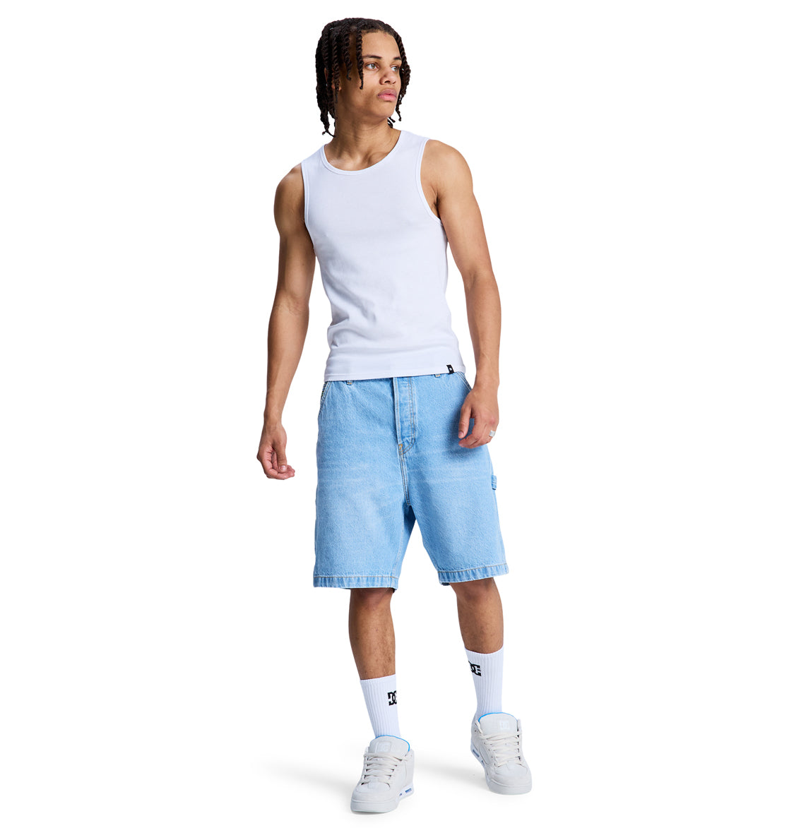 Men's Baggy Denim Carpenter Short - Image 6